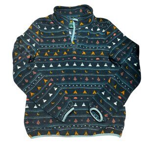 Woods Women’s Blakiston Quarter Zip Fleece Sweatshirt • Sz Small • Recycled Poly
